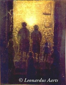 'Kerstmis (Mass at night)' (Christmas Mass) by NARDUS VAN DE VEN
